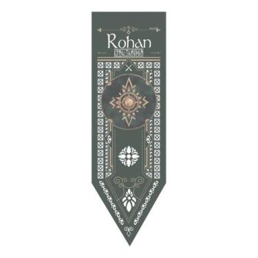 Imagem de Bandeira Flâmula Decorativa De Parede Rohan Senhor Dos Anéis - TENDA M