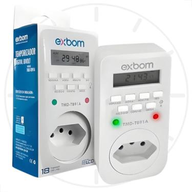 Imagem de Temporizador Digital Programável Bivolt 110/220V com Tomada – Timer Automático LCD para Ligar e Desligar Aparelhos, Economia de Energia, 10A