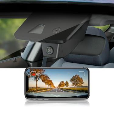 Imagem de Fitcamx 4K Dash Cam Adequada para Jeep Grand Cherokee 2018-2021 & SRT (HD2-D7600), OEM Fábrica Estilo, 2160P UHD Vídeo, WiFi & APP, Loop Gravação, G-Sensor, Fácil de Configurar, 64GB Cartão
