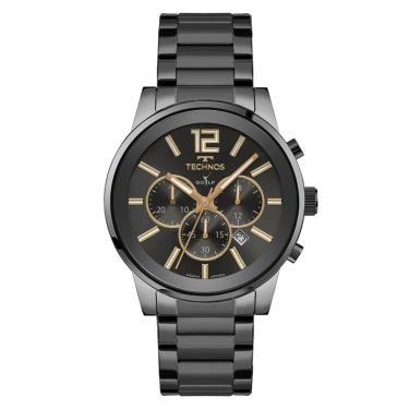 Imagem de Relógio Technos Masculino Ref: Js25bce/1f Cronógrafo Grafite