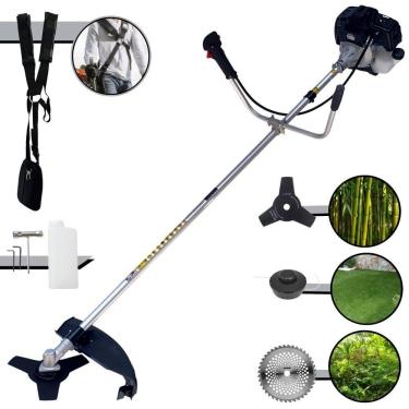 Imagem de Roçadeira À Gasolina Toyama Rt43lb25a + Faca 40 Dentes Vídea