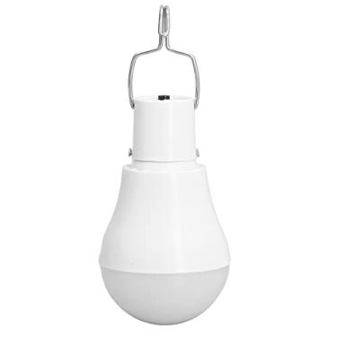 Imagem de Lâmpada Solar de Energia Econômica LED USB com Gancho para Acampamento Emergência Iluminação Residencial Trabalho Leitura Sheds Galinheiros Interrupçõ