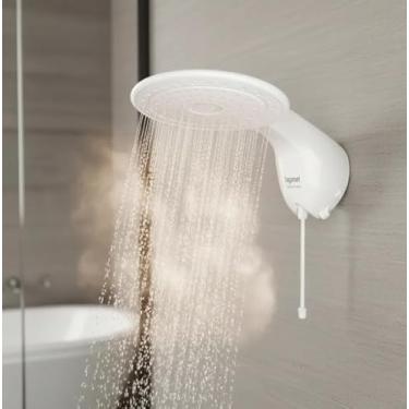 Imagem de Ducha Optima Eletronica Turbo 7700w 220v Branco - Zagonel