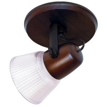 Imagem de Spot Muller Country 1 Lâmpada com Tulipa Envelhecido 011E