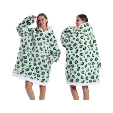 Imagem de Moletom Com Capuz Grande E Quente Para Adultos, Mulheres E Homens, Fan