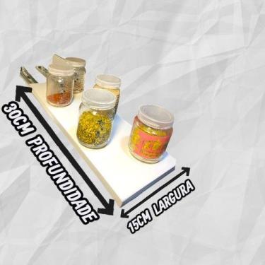 Imagem de Organizadora Retratil Porta Tempero Com Trilhos Deslizantes Para Armar