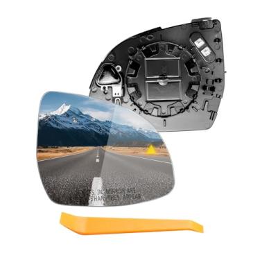 Imagem de AUGREX Vidro espelhado do lado direito do passageiro com placa de suporte adequado para BMW X3 X4 X5 X6 X7 F15 F25 G01 G02 G05 G06 G07 2014-2024, com detecção de ponto cego e aquecimento por energia