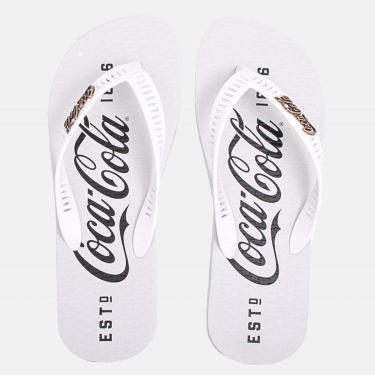 Imagem de Chinelo Coca Cola 1886 Branco-Masculino