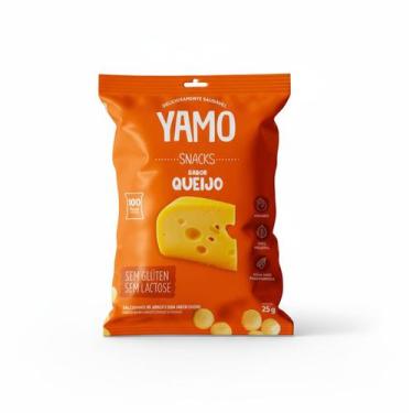 Imagem de Kit com 20 Snack salgadinho de arroz sabor queijo yamo topway sem glút