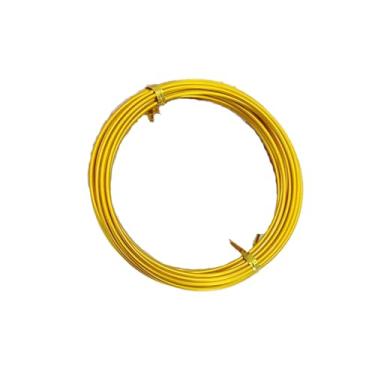 Imagem de Fio versátil para fabricação de joias de alumínio de 2 mm, multicolorido, rolo de 5 m (16,4 pés) para embrulho de arame, escultura, fabricação de modelos, design floral e projetos de artesanato (cor