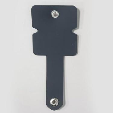 Imagem de Suporte de fone de ouvido com gerenciador de cabos, suporte de liga de alumínio 2 em 1 e organizador de enrolador de cabo para mesa, economiza espaço (preto)