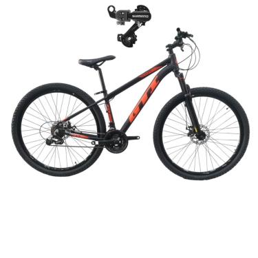 Imagem de Bicicleta 29 Gti Roma 21v Index Alumínio leve Disco Mecânico Suspensão 80mm Cambio Traseiro Shimano-Unissex