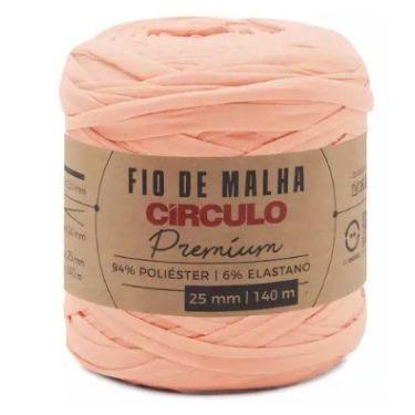 Imagem de Fio de Malha Premium 25mm Círculo 140 Metros Cor 3363 Rosa Amor - no-b