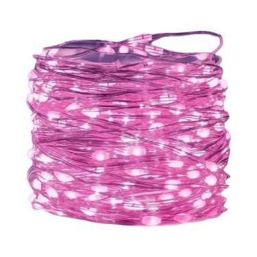 Imagem de Luzes De Cordão LED Alimentadas Por Bateria Fio De Cobre 10 20 30 50 1