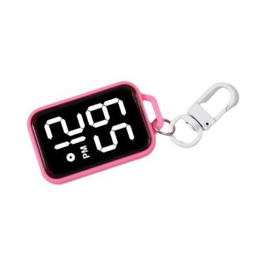 Imagem de Relógio Digital De Bolso LED Para Estudantes E Jovens, Pingente Para M