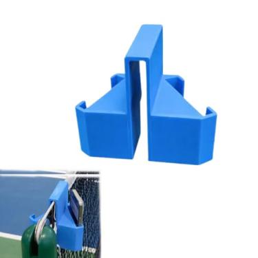 Imagem de Suporte de câmera de tênis, suporte de câmera de ação e telefone montado na rede, design de encaixe estável para treinamento, transmissão ao vivo e gravação de jogos (1 peça)