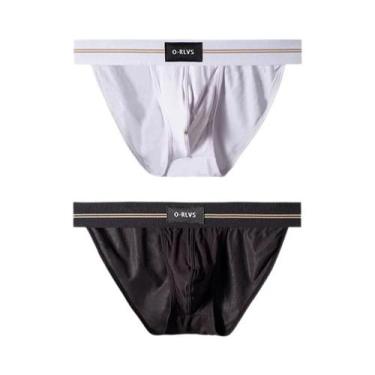 Imagem de Cuecas Super Grandes Com Elástico Para Homens, Design Sem Costura, Com