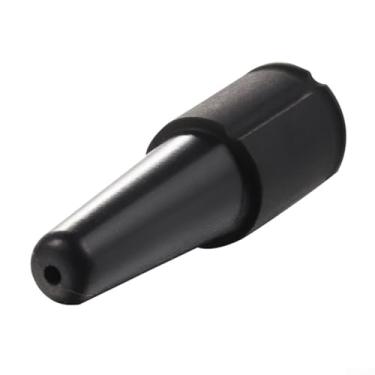 Imagem de Bico de vapor sem dor de aço e silicone para máquina de café, design de orifício único para máxima espuma, compatível com EC680 EC685 ECP342, fácil de limpar, preto (silicone preto)