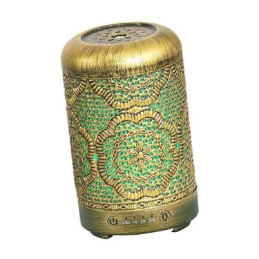 Imagem de Bothyi Difusor de Óleos Essenciais, Difusor de Fragrâncias para Casa, Umidificador de Névoa Fria para Óleos Essenciais Perfumados, Ideal para Quarto e, Ouro Bronze