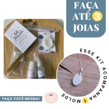 Imagem de Joia de Leite Materno - Oval - Kit DIY PANDU - Pandu Store, Elo Folhea