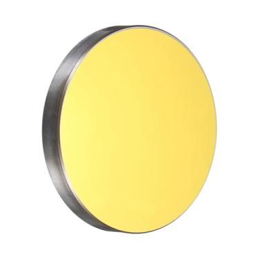 Imagem de HARFINGTON 19,05 mm Lente reflexiva Si banhado a ouro espelho laser CO2 espelhos de lente laser para 60-300W CO2 gravação a laser máquina de corte cortador de gravador