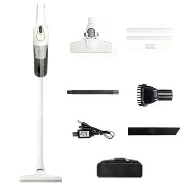 Imagem de Aspirador Sem Fio Limpeza Potente com Tecnologia de Aspiração Ciclônica 4 Acessórios De Escova Função de Esterilização A Vapor