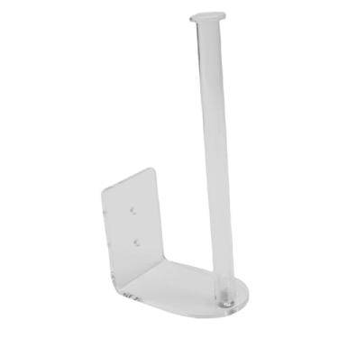 Imagem de TOPINCN Rack de Chapéu Resistente Acrílico Fixado na Parede Organizador de Chapéu para 15 Tampas Com Design Transparente Moderno para Porta de Armário do Quarto de Entrada