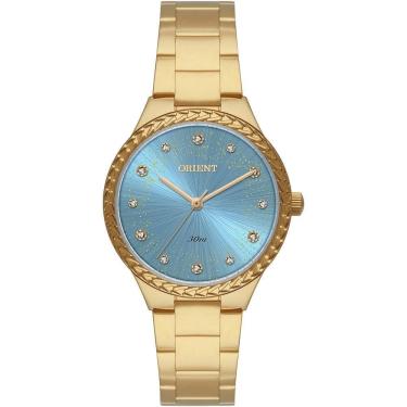 Imagem de Relógio Orient Feminino Ref: Fgss0247 A1Kx Casual Dourado