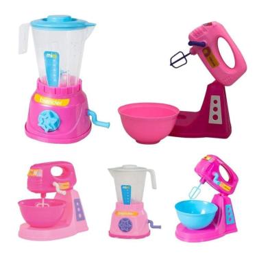 Imagem de Liquidificador E Batedeira Brinquedo Cozinha Infantil