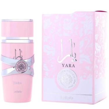 Imagem de Perfume Árabe Feminino Yara de Lattafa 100ml Original Lacrado.