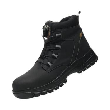 Imagem de Calçados De Segurança Masculinos Com Biqueira De Aço, Botas De Trabalh