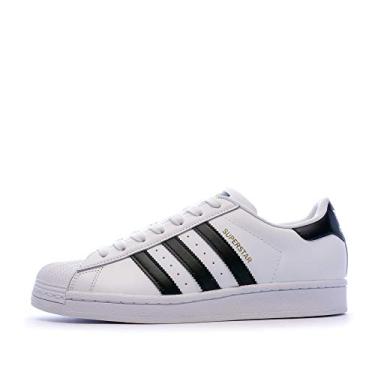 Imagem de Adidas Originals Tênis masculino Superstar', calçado branco e preto, tamanho 39