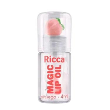 Imagem de Gloss Magic Lip Oil Pêssego Ricca Brilho Labial Líquido Hidratante 4ml