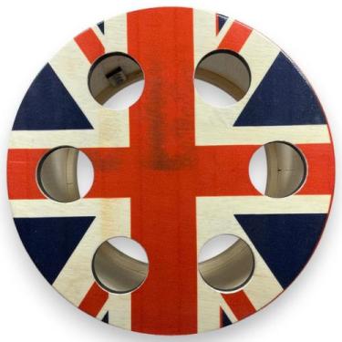 Imagem de Carretilha de Madeira 12 Polegadas (30cm) Rolamento - Alemao Pipas, Ti