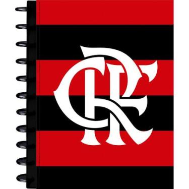 Imagem de Caderno Universitário Flamengo Kitdisc Capa Dura 1x1 -, Modelo 2