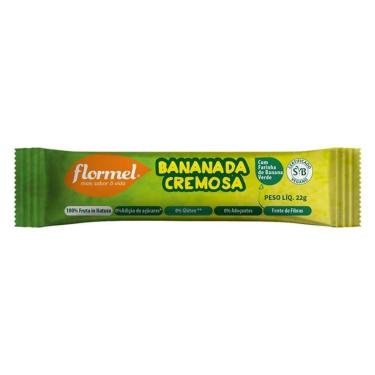 Imagem de Bananada Cremosa Flormel Zero Açucar 22g-Unissex
