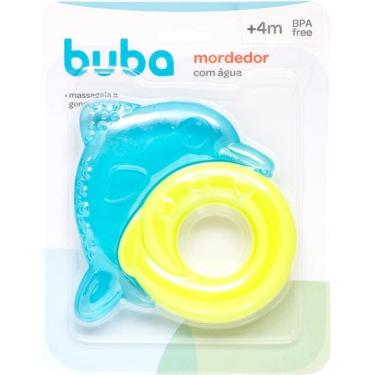 Imagem de Mordedor Massageador Gengiva Buba Zoo Golfinho Agua