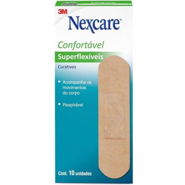 Imagem de Curativo Nexcare Superflexiveis 10 Unidades