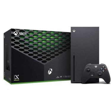 Imagem de Console Xbox Series X, Microsoft, 1Tb, Black Com Leitor