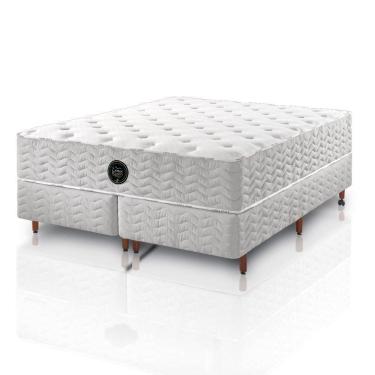 Imagem de Colchão De Látex Híbrido Solteiro King 96x203cm