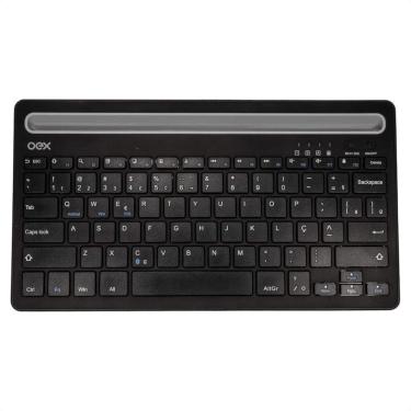 Imagem de Teclado  Bluetooth Class Plus Preto TC502 Oex