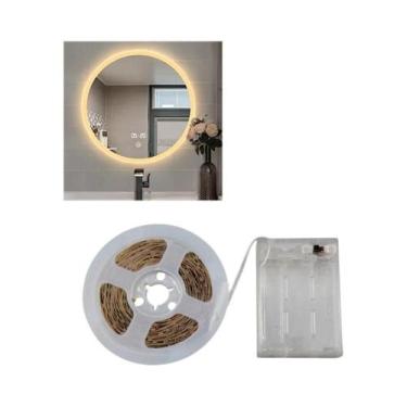 Imagem de Fita De LED Portátil Leve Com Alimentação Por Bateria Para Sala De Est