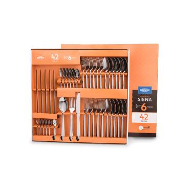 Imagem de Faqueiro Brinox Siena 42 Peças Aço Inox