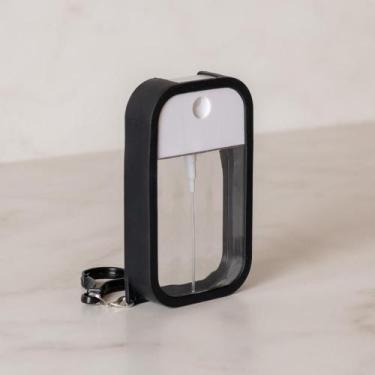 Imagem de Frasco Spray Reutilizável Lyor 50ml Preto Plástico