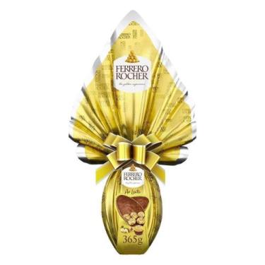 Imagem de Ovo De Páscoa Grande Rocher Ao Leite 365G Ferrero