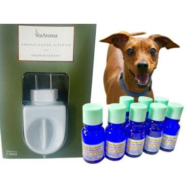 Imagem de Aromatizador Difusor Ambiente c/ 8 óleos Aromaterapia - Via Aroma