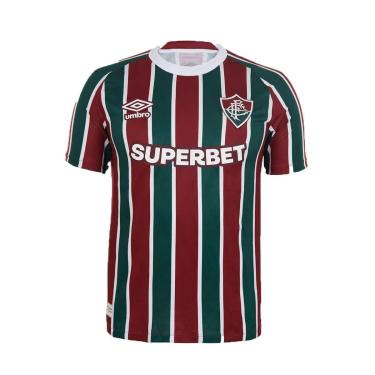Imagem de CAMISETA FLUMINENSE TORCEDOR I 25 U31FL03607-542 - BORDO/VERDE 2GG-Masculino