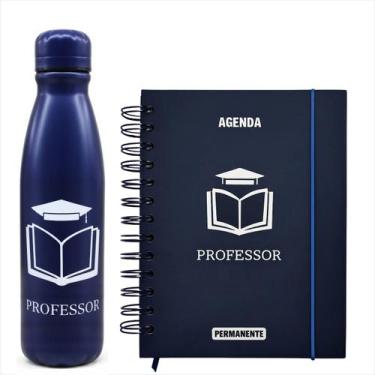 Imagem de Kit Agenda Permanente E Garrafa Profissao Presente Criativo Para Profi
