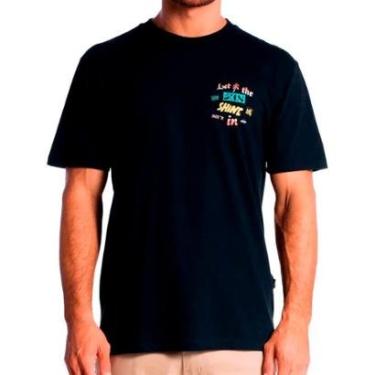 Imagem de Camiseta Billabong Let It Shine - Preta-Masculino