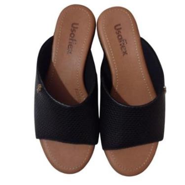 Imagem de Sandália Usaflex Confortável AE4109 Feminino - Pérola - 40-Feminino